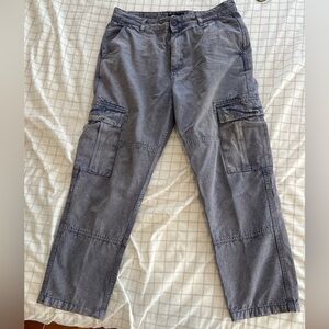 Men’s 34 x 30 Indigo Cargo Pants from ASOS